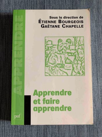 Apprendre et faire apprendre