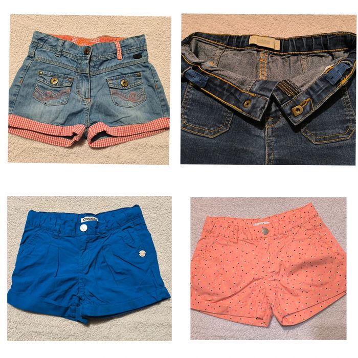 Lot de 4 shorts, 6 ans