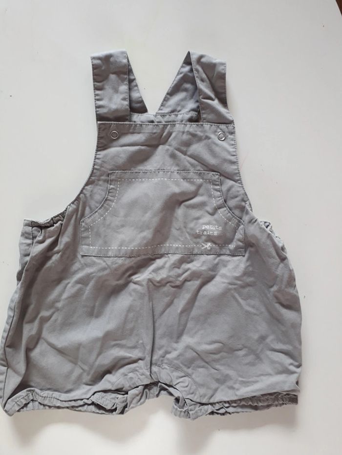 Salopette short 2 ans
