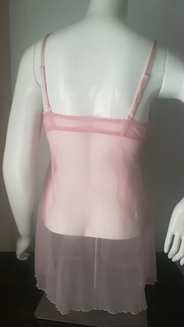 Déshabillé rose 90b - photo numéro 2