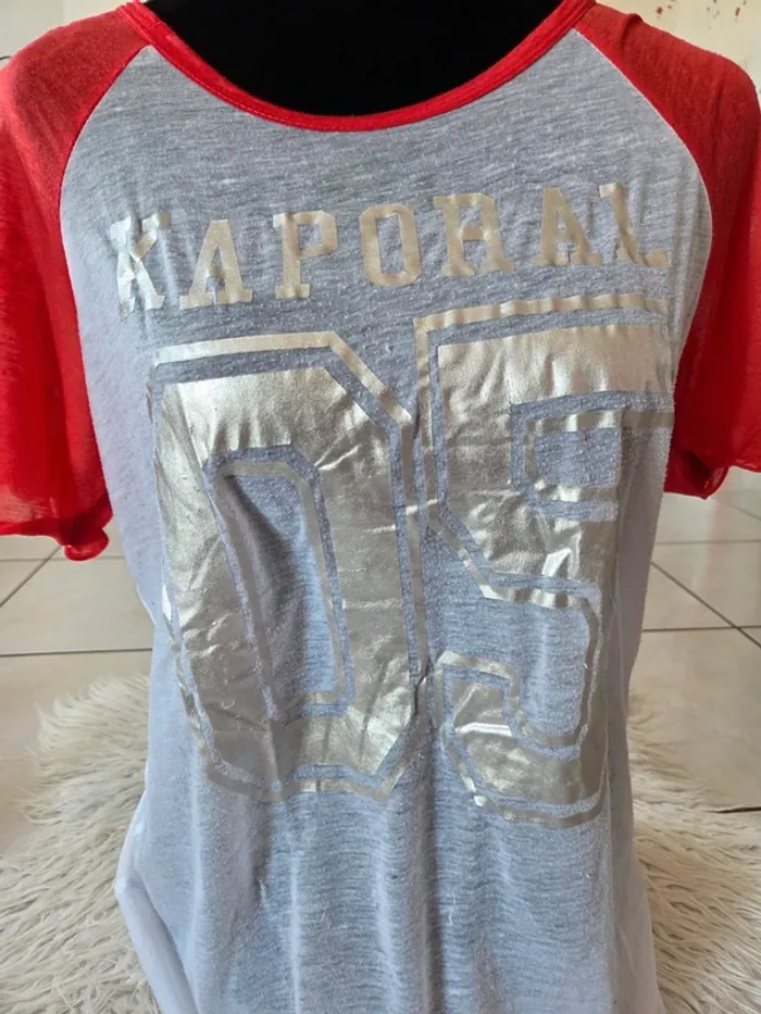 🤗 Tee shirt MC femme T.L Kaporal - photo numéro 2