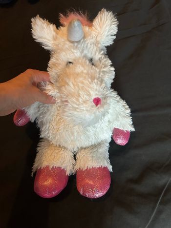 Bouillote peluche licorne