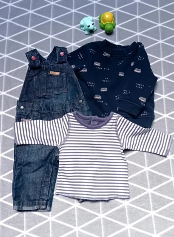 🦁Lot 3 habits, 3 mois garçon