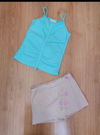 Ensemble jupe short et débardeur