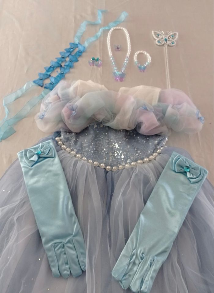 Déguisement princesse perle élégante 5-6ans - photo numéro 5