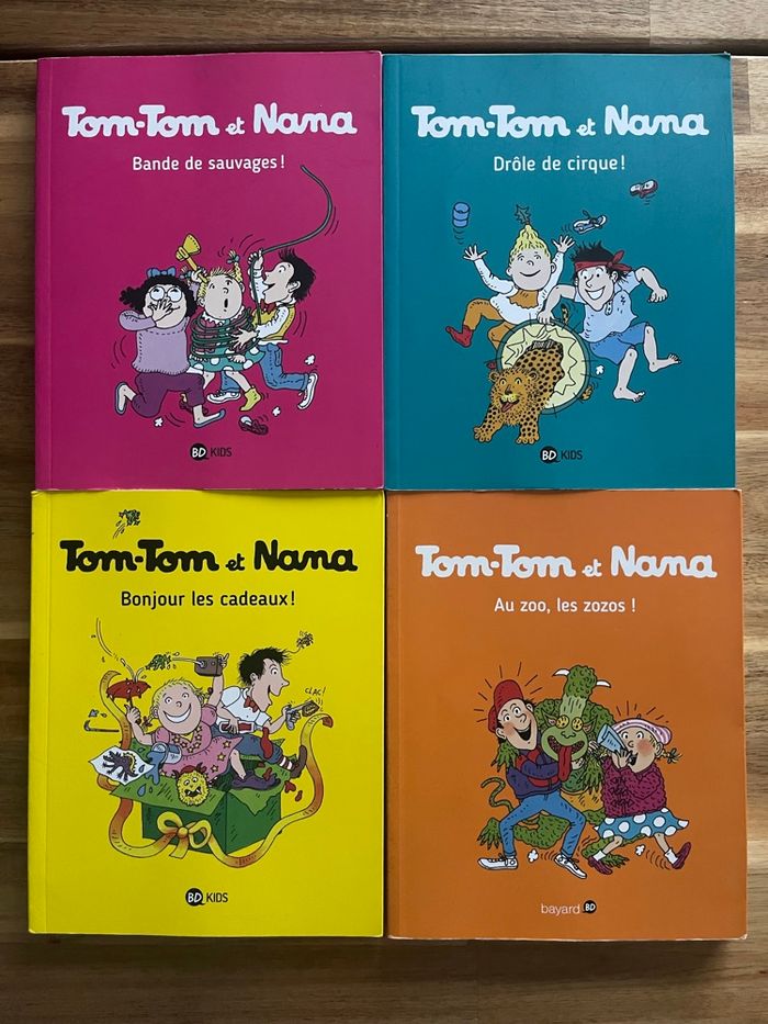 Lot livres Tom-Tom et Nana - photo numéro 2