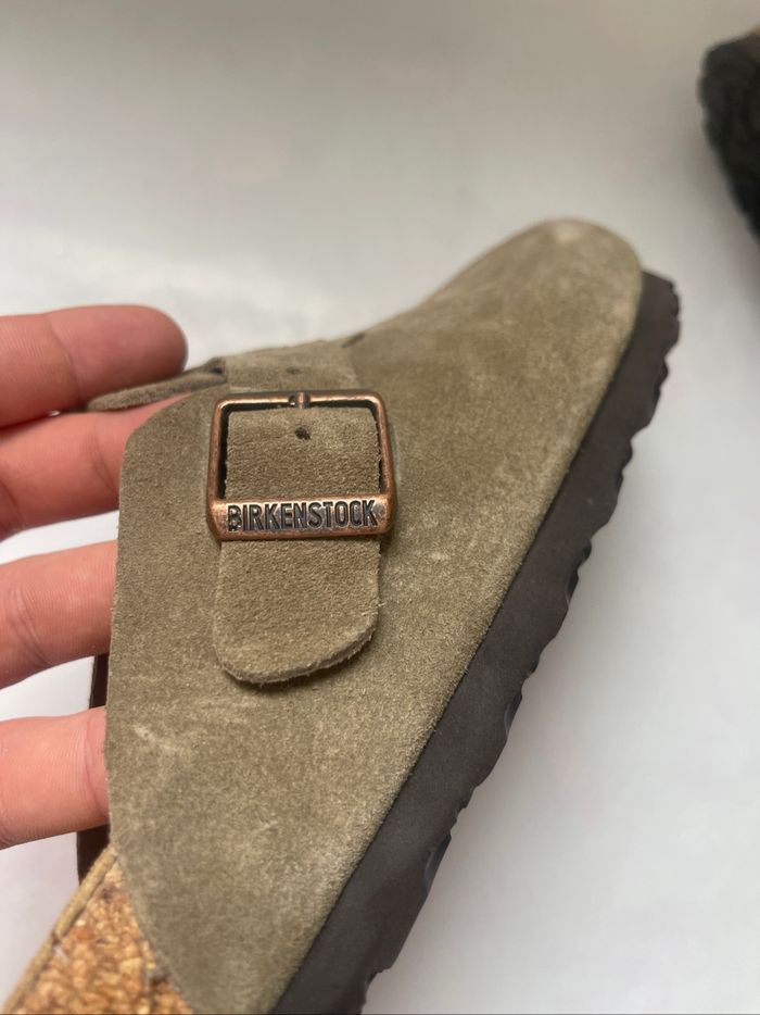 Birkenstock Boston Taupe Taille 38 - photo numéro 4