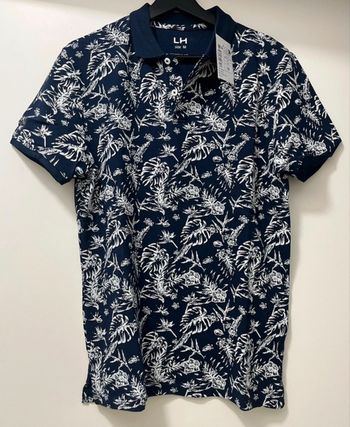 polo bleu marine pour homme 