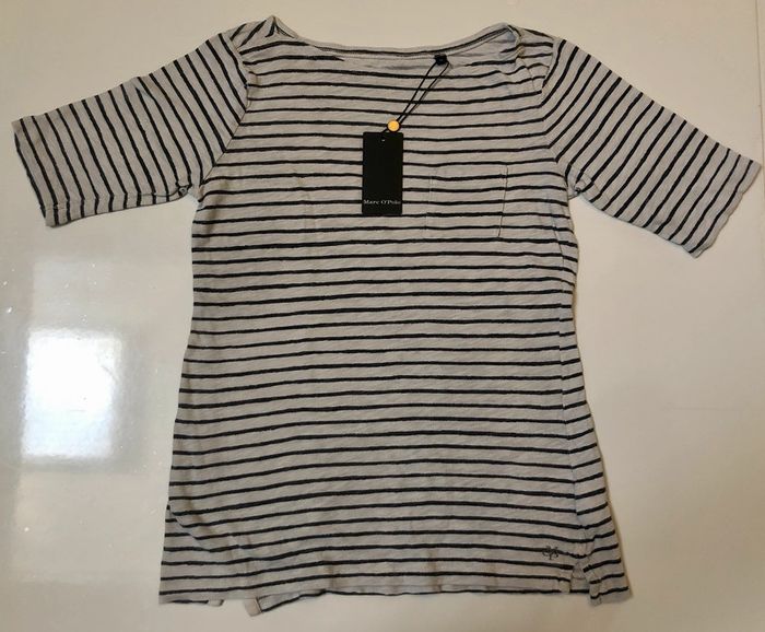 T-Shirt Marc O'Polo 100% coton T XXS NЕUF (prix Amazo: 54eur) - photo numéro 2