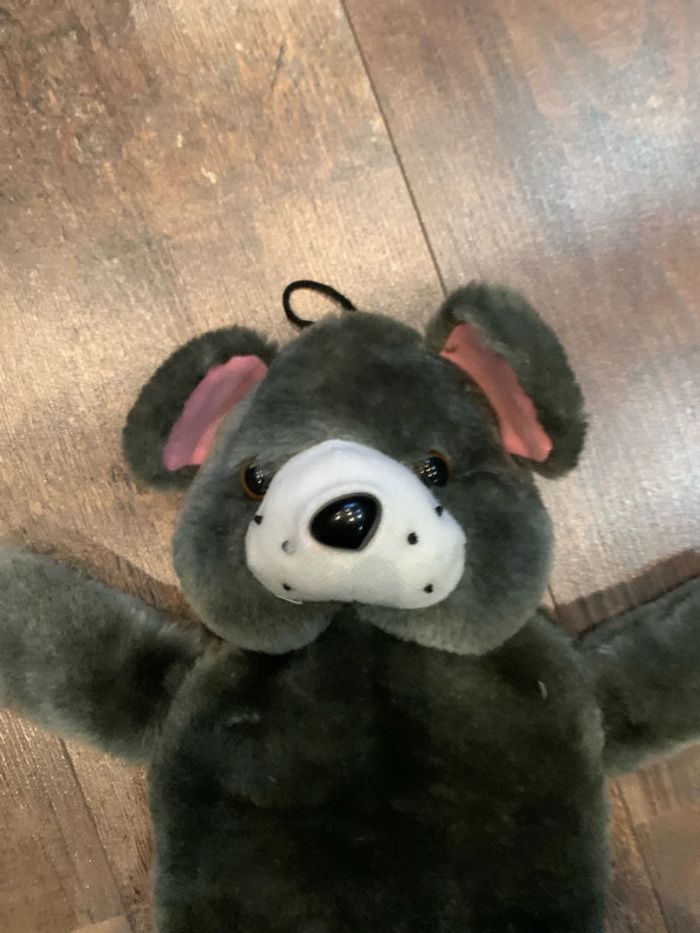 Peluche souris range pyjama ou bouillotte - photo numéro 2