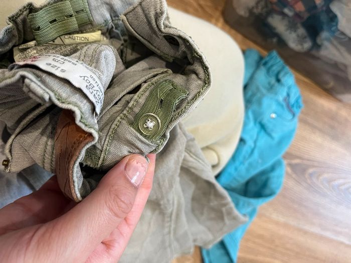 Jean vert Zara 9-12mois - photo numéro 3