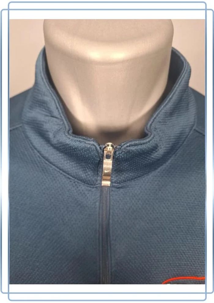 Sweat nike vintage homme quart de zip - taille XL brodé (365) - photo numéro 4