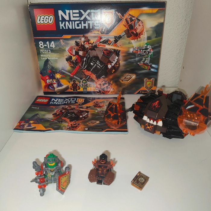 Lego Nexo knights 70313 le briseur de lave de Moltor