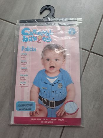 Body / Déguisement Policier Rubie's 6-12mois 