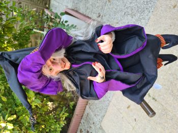 Sorcière Halloween , Flying Witch sound activated Superbe