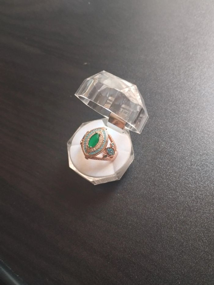 Bague vintage Marquise avec coffret cadeau - photo numéro 2