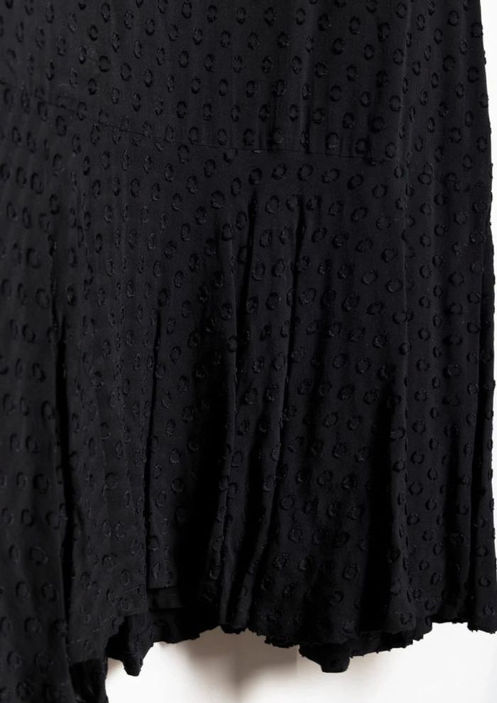 Robe noire fluide style charleston Sézane Taille 36 - photo numéro 6