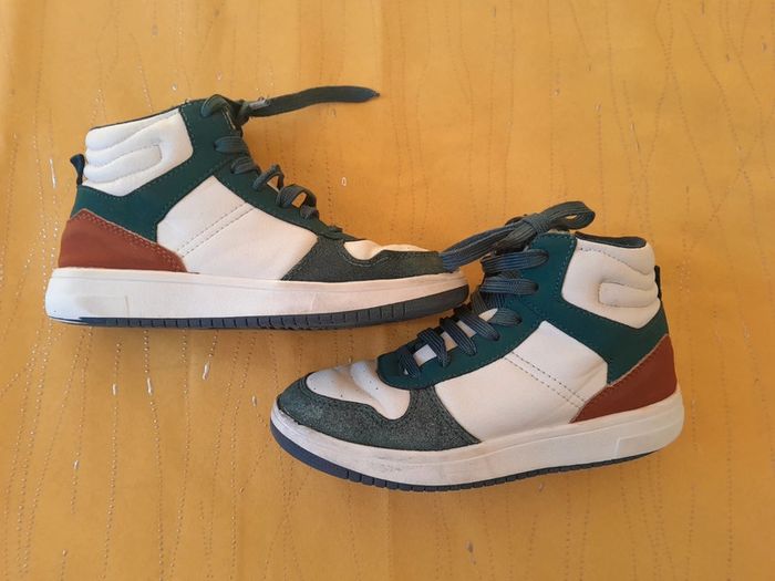 Baskets montantes Okaidi taille 29 - photo numéro 2
