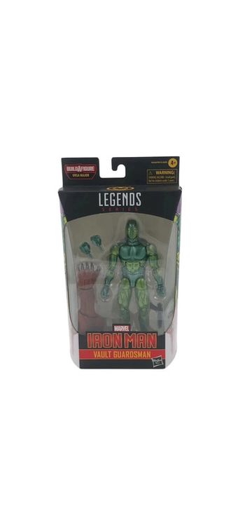 Figurine Marvel Legends Series Iron Man Vault Guardsman Hasbro neuf