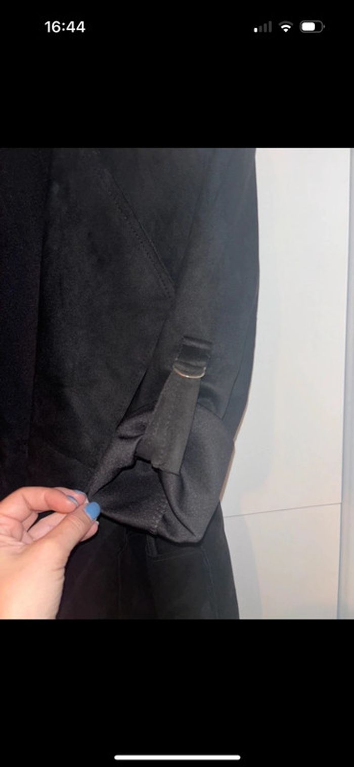Veste longue en daim - photo numéro 4