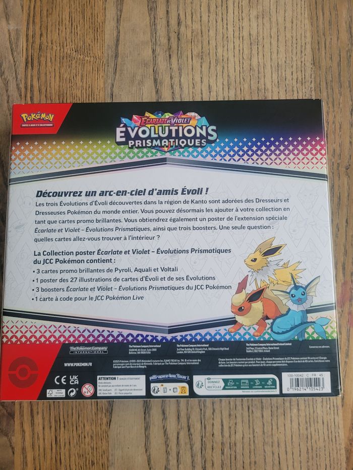 Coffret collection poster ev8.5  évolutions prismatiques - photo numéro 2