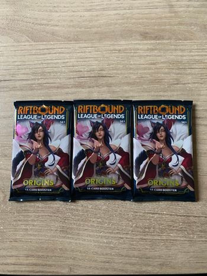 Lot 3 boosters League of Legends Riftbound - photo numéro 5