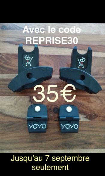 Adaptateurs cosy yo-yo