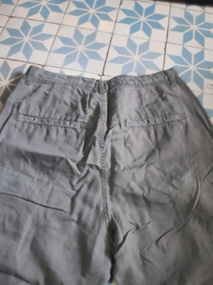 Pantalon en toile kaki LOGG de H&M - photo numéro 2