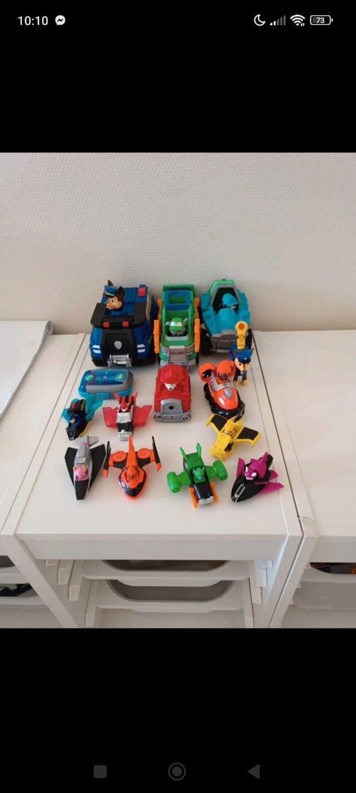 Gros lot de jouets pat patrouille