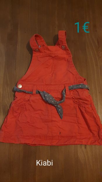 Robe salopette 24mois