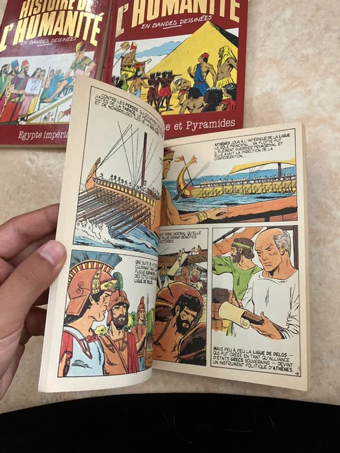 Lot 5 BD "L’Histoire de l’humanité en BD" - photo numéro 9