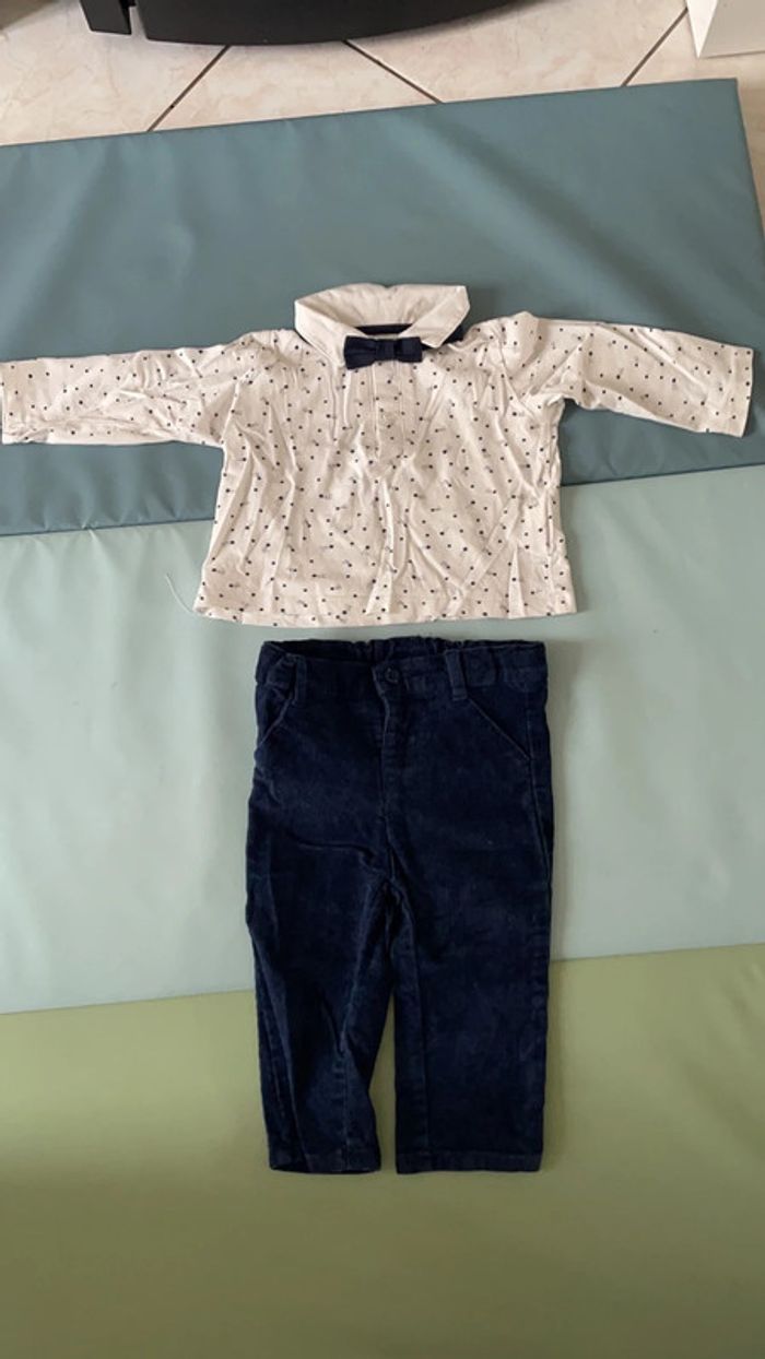 Ensemble habillé 12 mois