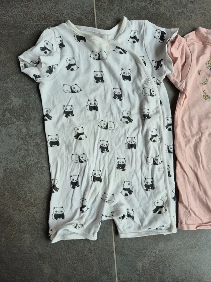 Lot de 3 barboteuses bébé fille 18 mois - photo numéro 5