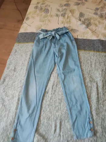 Pantalon effet jean taille 10 ans
