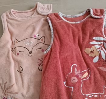 Lot de gigoteuses 0-6 mois