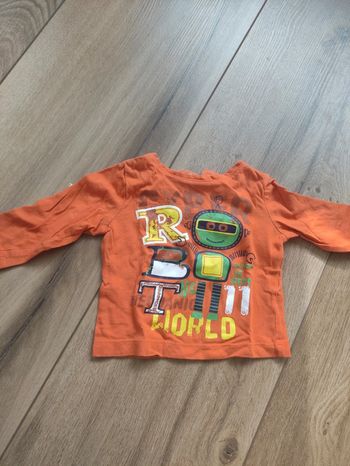 Tee shirt manches longues 3 mois garçon