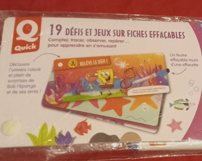 Jeu "les incollables " Bob l'éponge - photo numéro 2