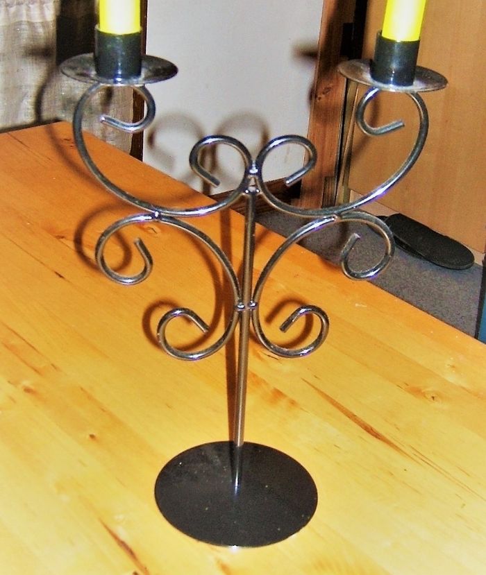 Chandelier à deux branches - photo numéro 2