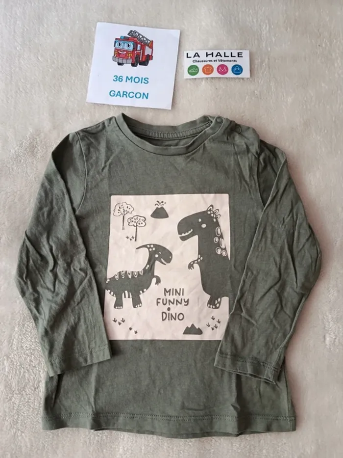 T-shirt 36 mois la halle