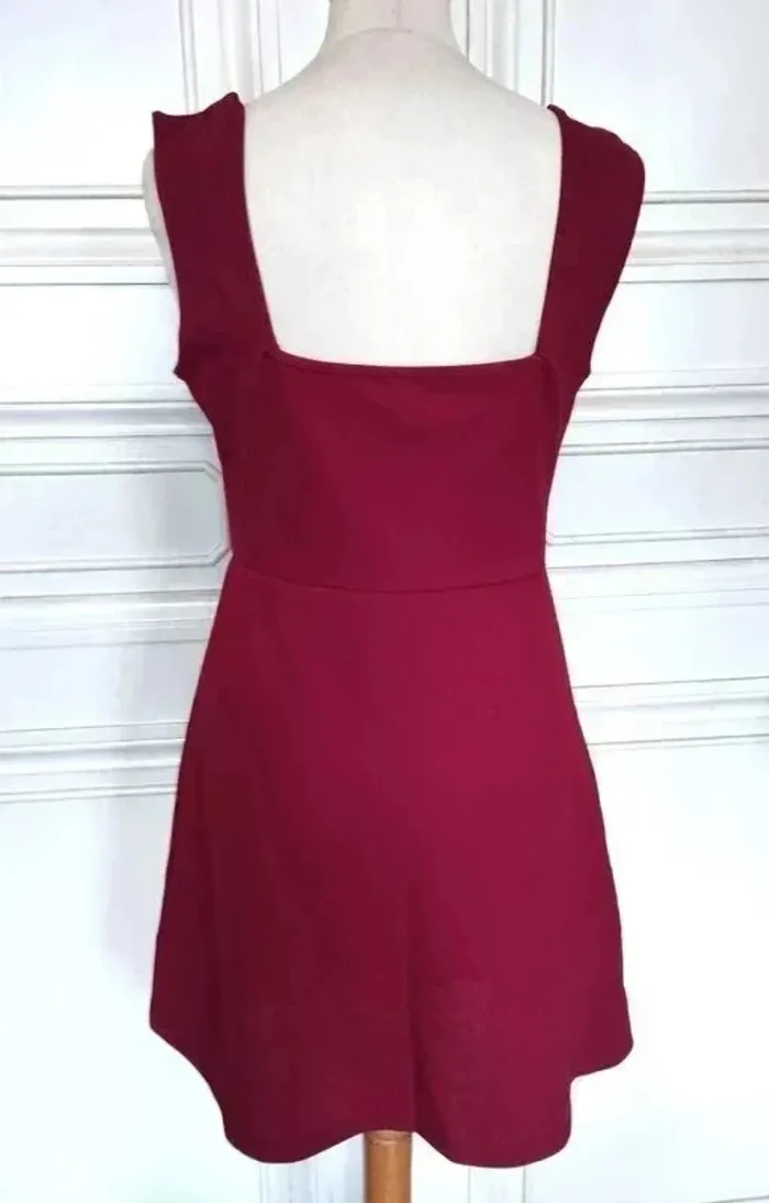 Robe Preppy Souple Boutons Doré TS/M - photo numéro 4