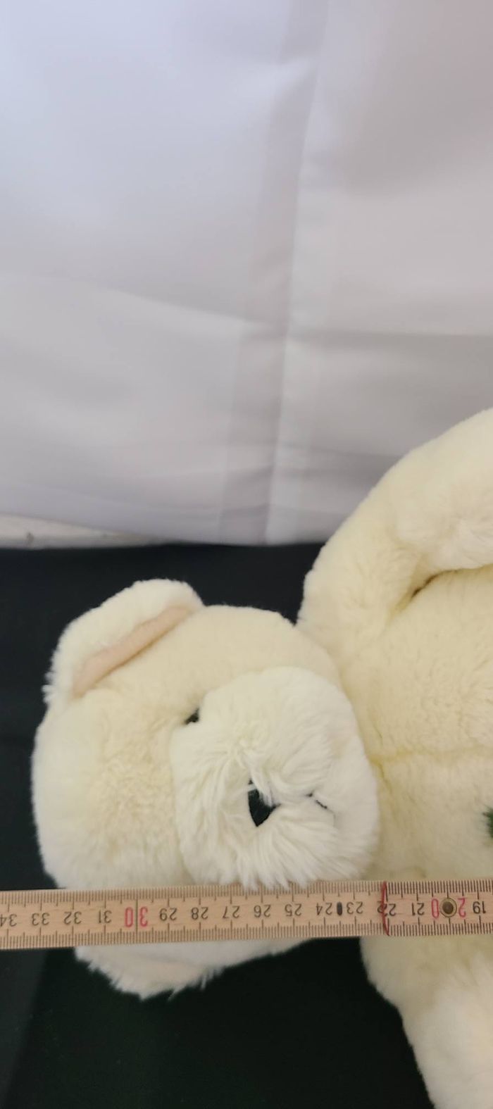 Peluche ours en peluche My First Harrods ivoire crème nez noir - photo numéro 4