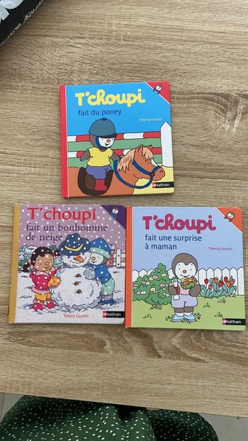 3 livres tchoupi