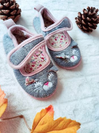 Petits chaussons fille taille 20