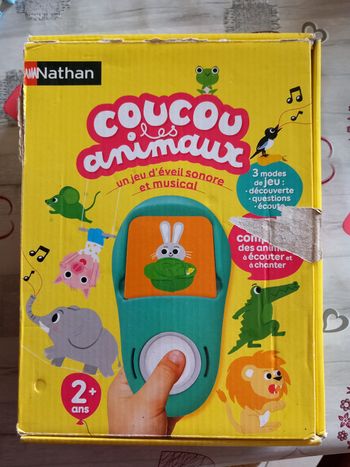 Coucou les animaux Nathan