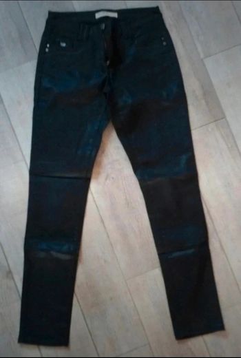Pantalon enduit