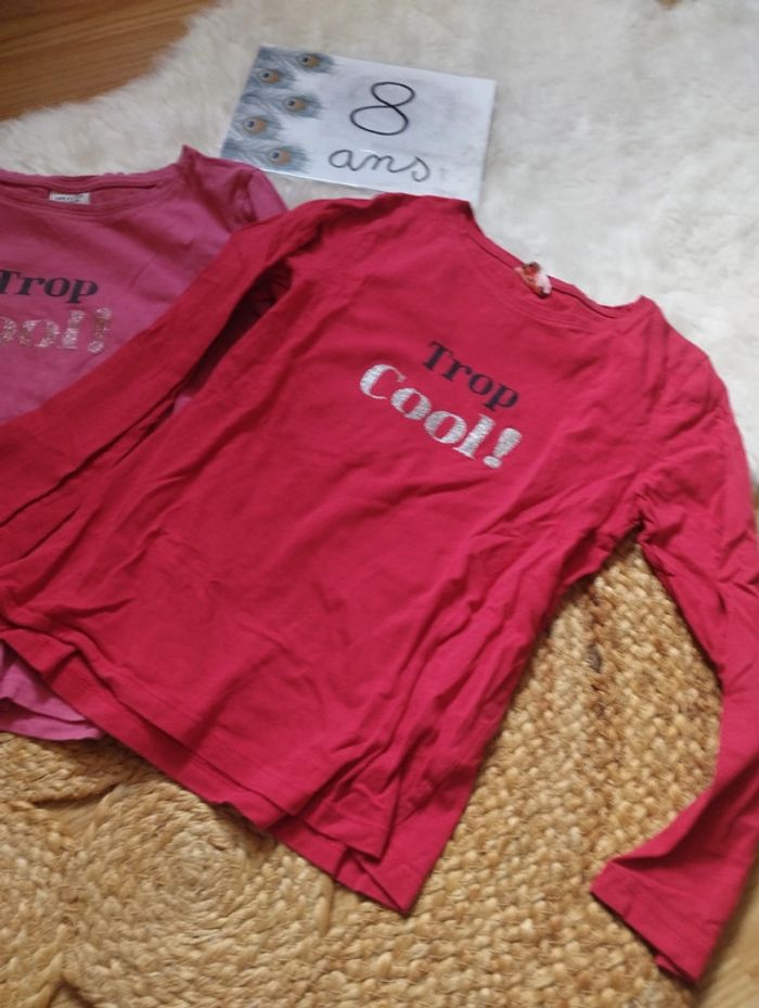 Lot t-shirts 8ans tao - photo numéro 2