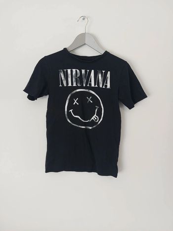 Tee shirt fille collector nirvana