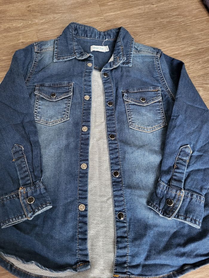 Chemise en jean garçon 6 ans