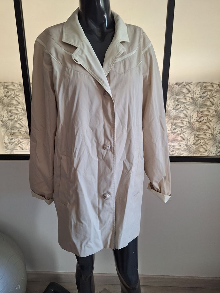 Trench beige vintage 40 - photo numéro 4
