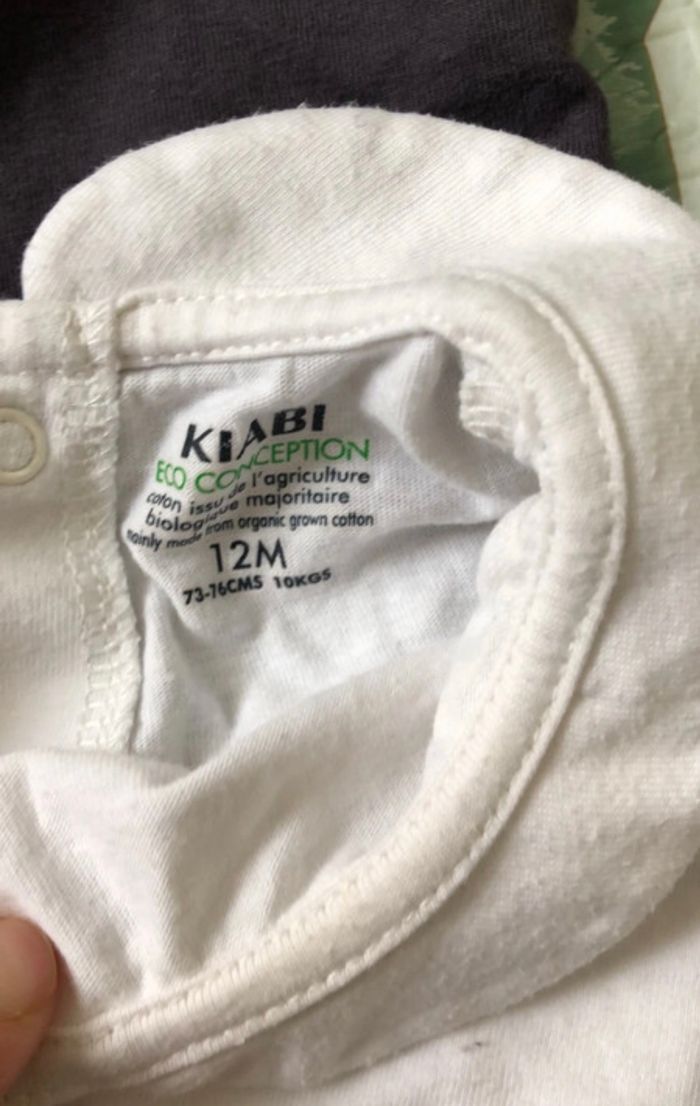 Lot de 4 t-shirts à manches longues de la marque Kiabi - photo numéro 3